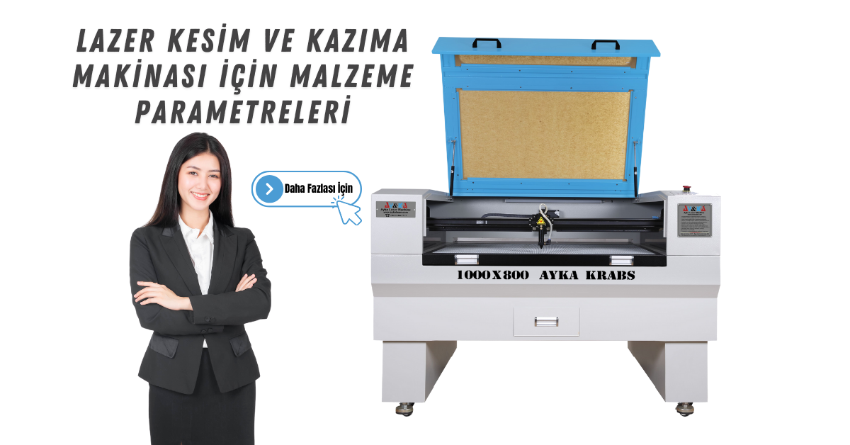  Lazer Kesim Ve Kazıma Makinası İçin Malzeme Parametreleri