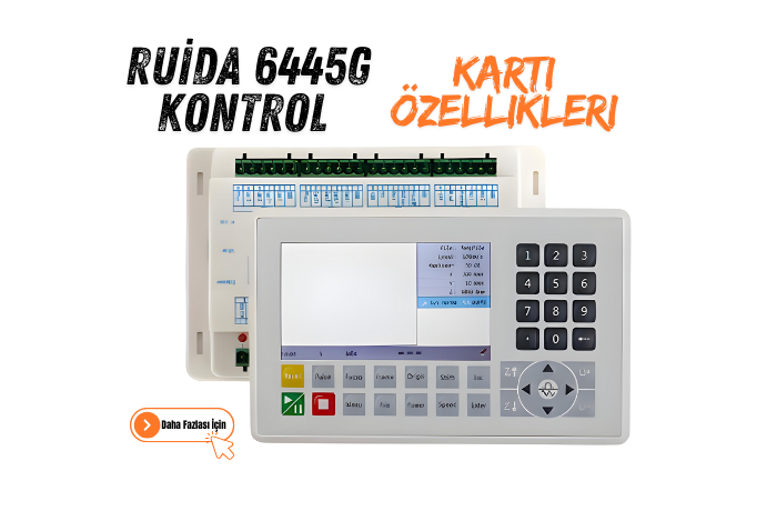 Ruida 6445G Kontrol Kartı Özellikleri